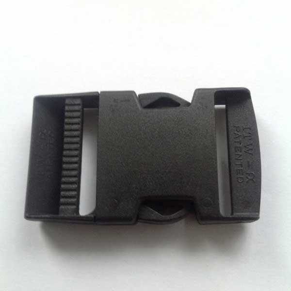 38mm Black Plastic Side Release Buckles RX