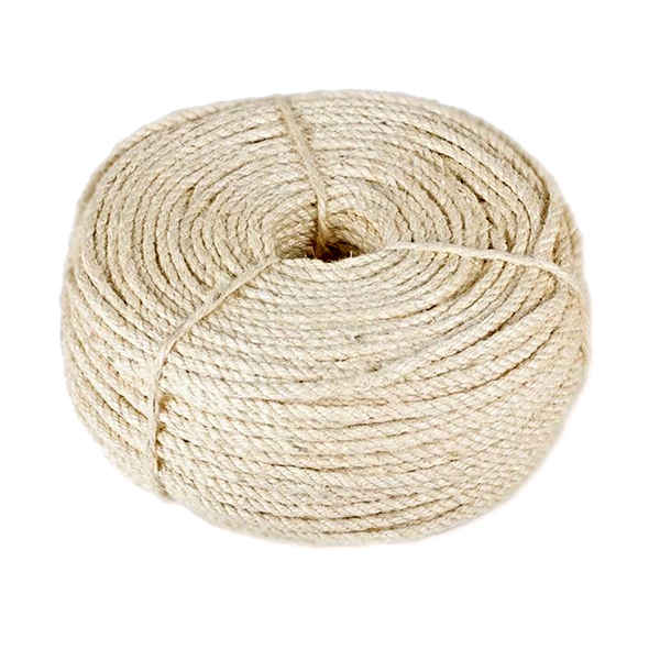 5m Long Natural Sisal Rope Cats Scratching Post Claw Control Toys Crafts