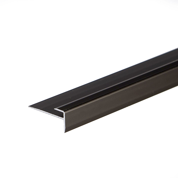 Anodised Aluminium Carpet Edge Ending Strip Floor Bar Trim for 3mm Flooring