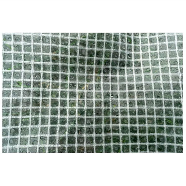 400 GSM Heavy Duty Reinforced Mesh Clear Waterproof Tarpaulin Cover Mono Sheet