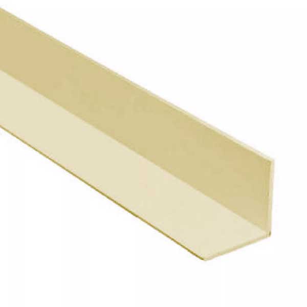 40mm x 40mm Cream Corner Wall Protector Plastic Angle Protection