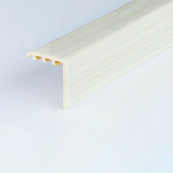 45 x 22mm UPVC Wood Effect Stair Edge Trim Nosing 