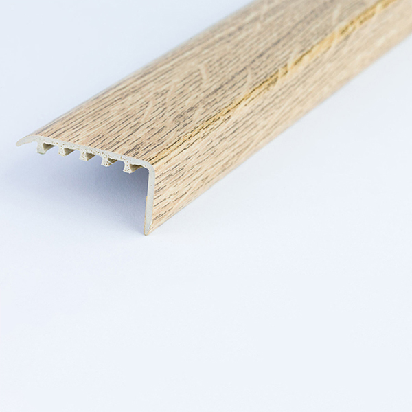 45 x 22mm UPVC Wood Effect Stair Edge Trim Nosing 