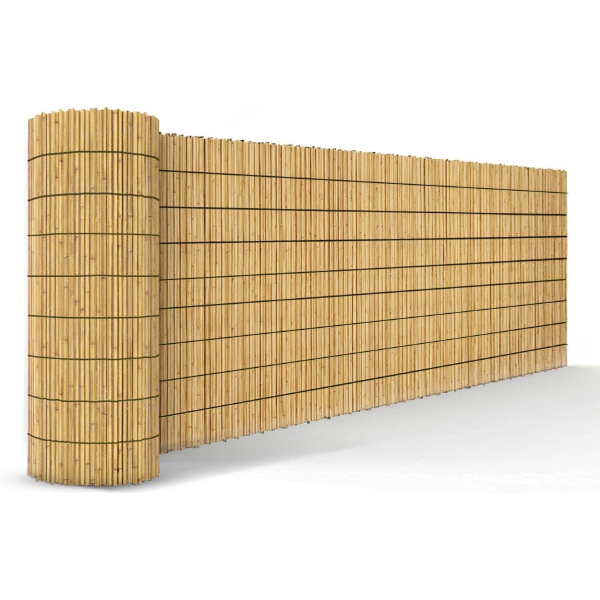 Fencing Split Bamboo Privacy Screening Rolls Natural Garden Outdoor