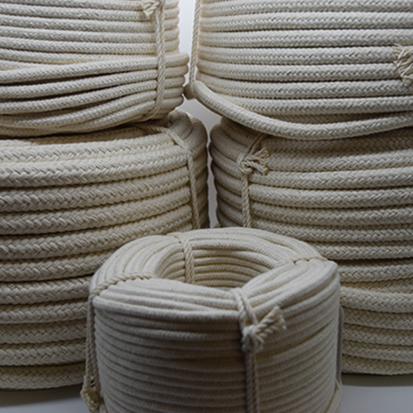 12mm Natural Braided Cotton Rope for Washing Clothes & Bag Handles