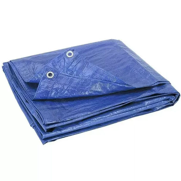 50 GSM Heavy Duty Waterproof Blue Tarpaulin Cover Multipurpose Tarp Sheet