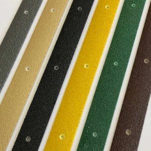 50mm Anti Slip Pre Drilled GRP Decking Strips For Slippery Decking