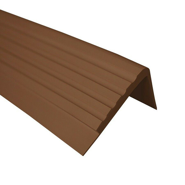 50mm x 45mm Anti Slip PVC Rubber Stair Angle Edge Nosing Trim