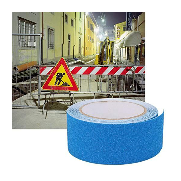 Floor Stair Step Anti Slip Safety PVC Tape Strong Grip Adhesive Indoor & Outdoor