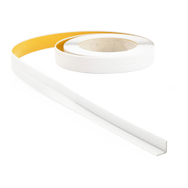 PVC Trim Skirting Board Flexible Self-Adhesive 5m Long