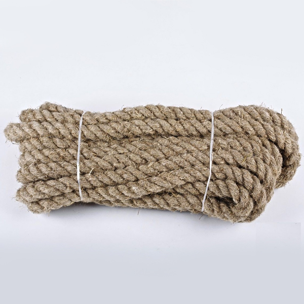 Shop Top Quality 22mm Thick European Flax Linen Hemp Rope Twisted ...