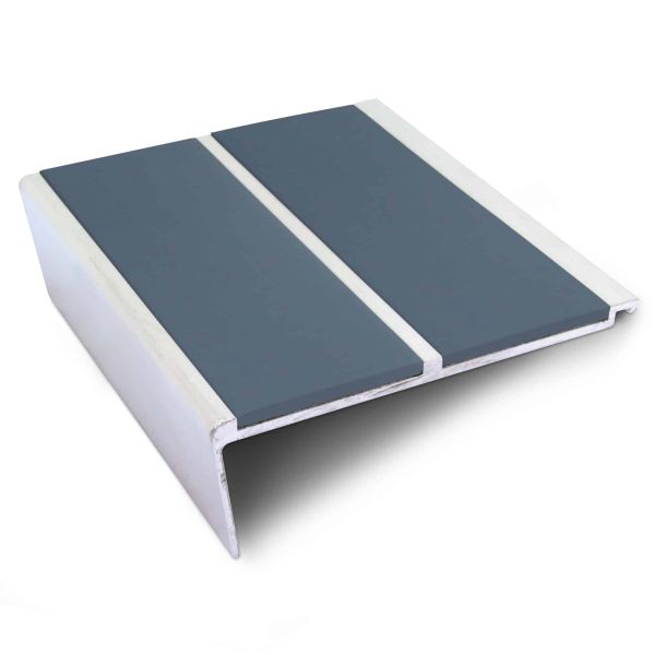 Commercial Stair Nosing 91mm x 32 mm Non Slip PVC Insert Stair Nosing Edge Trim