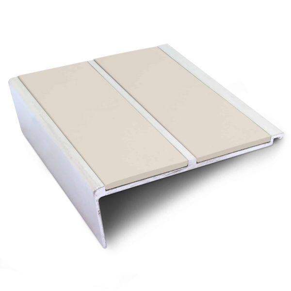 Commercial Stair Nosing 91mm x 32 mm Non Slip PVC Insert Stair Nosing Edge Trim