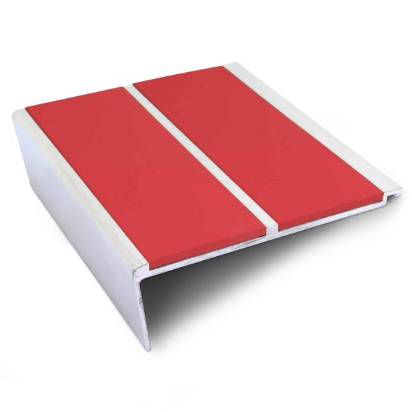 Commercial Stair Nosing 91mm x 32 mm Non Slip PVC Insert Stair Nosing Edge Trim