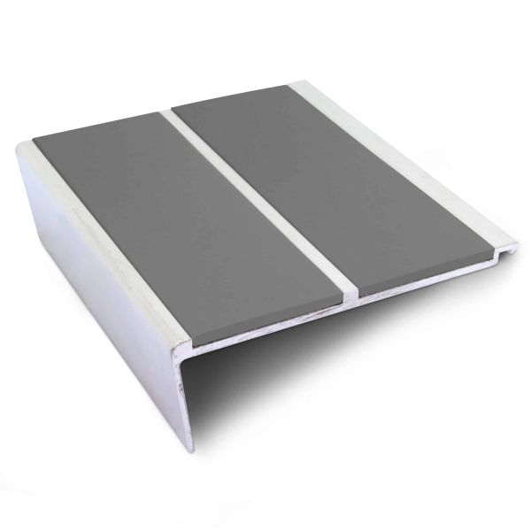 Commercial Stair Nosing 91mm x 32 mm Non Slip PVC Insert Stair Nosing Edge Trim