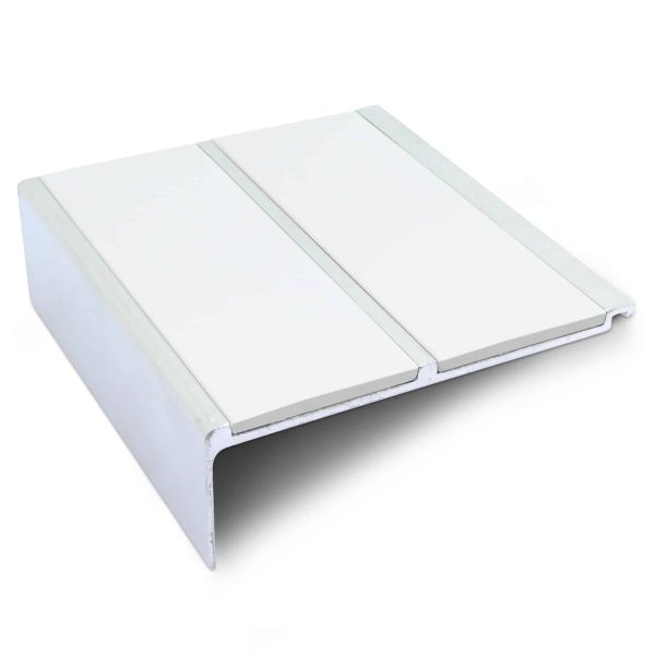 Commercial Stair Nosing 91mm x 32 mm Non Slip PVC Insert Stair Nosing Edge Trim