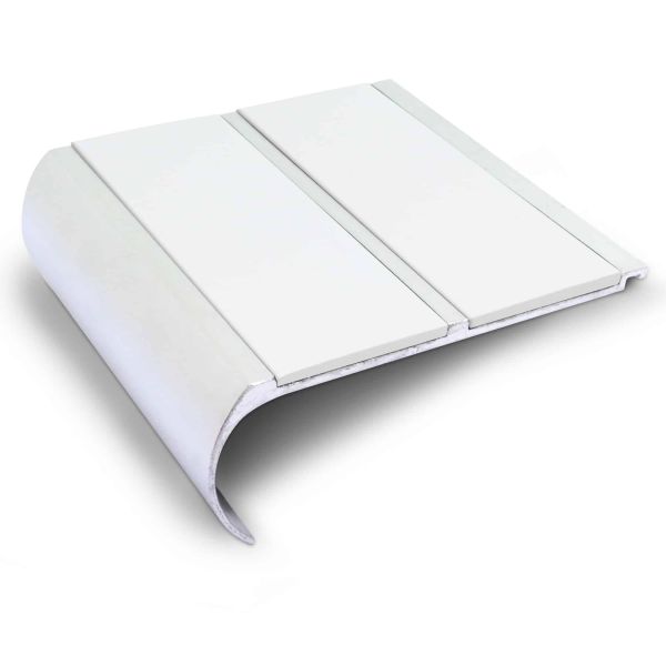 Commercial Stair Nosing 91mm x 35mm Non Slip PVC Insert Bullnose Stair Nosing Edge