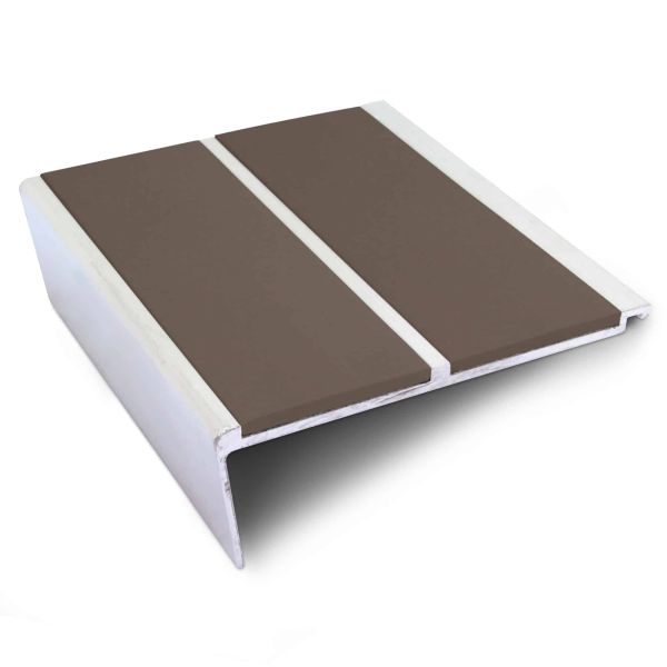 Commercial Stair Nosing 93mm x 32mm Non Slip PVC Insert Stair Nosing Edge Trim