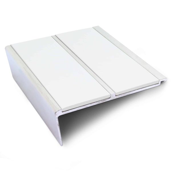 Commercial Stair Nosing 93mm x 32mm Non Slip PVC Insert Stair Nosing Edge Trim