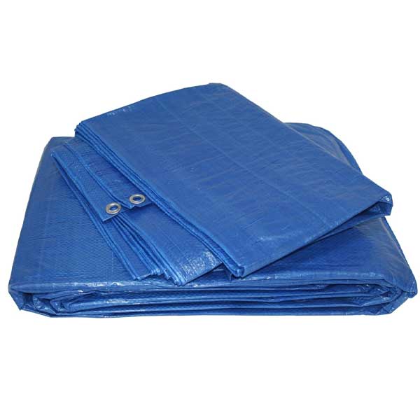 95 GSM Protective Blue Tarp Sheet Strengthened Waterproof Strong Cover