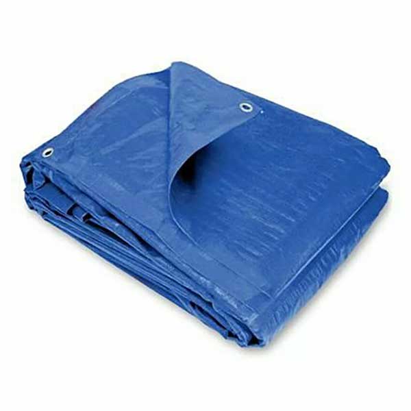 95 GSM Protective Blue Tarp Sheet Strengthened Waterproof Strong Cover