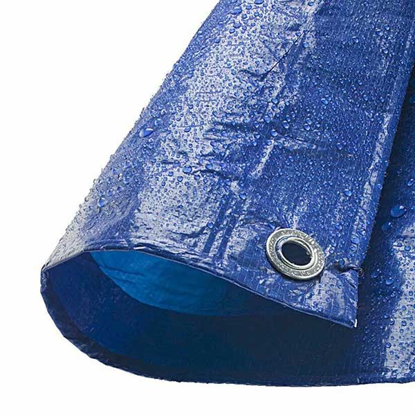 95 GSM Protective Blue Tarp Sheet Strengthened Waterproof Strong Cover