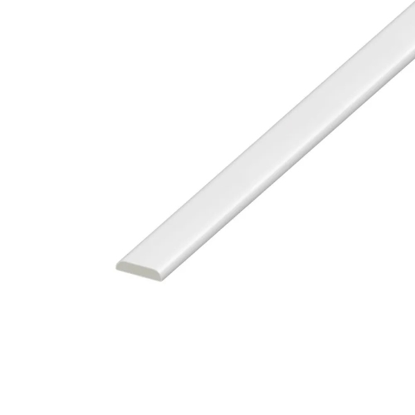 95cm UPVC Architrave White Plastic Skirting Board With Gloss Finishing - (Pack of 5)