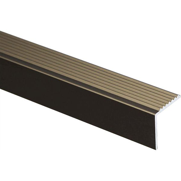 Aluminium Anti Non Slip Stair Edge Nosing Trim