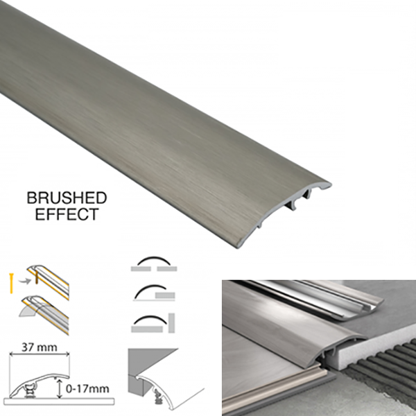 Shop Good Quality Aluminium Door Bar floor Trim Threshold Cover Strip T ...