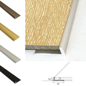 Aluminium Door Thresholds for Luxury Click Vinyl Flooring