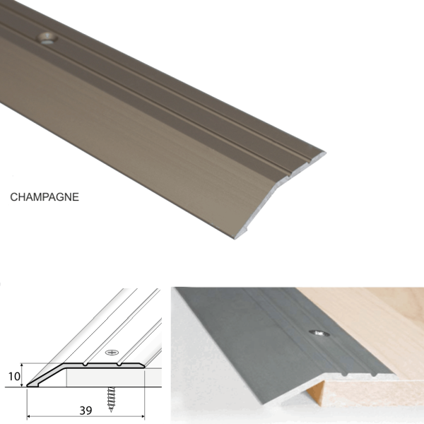 Aluminium Door Floor Trim Carpet Thresholds  Ramp