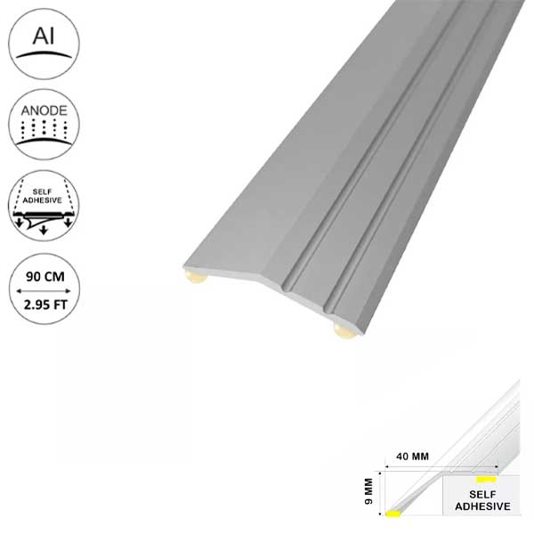 Aluminium Door Trim For Laminate Floors at Different Levels