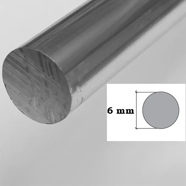 1m Long Aluminium Round Bar Rod 