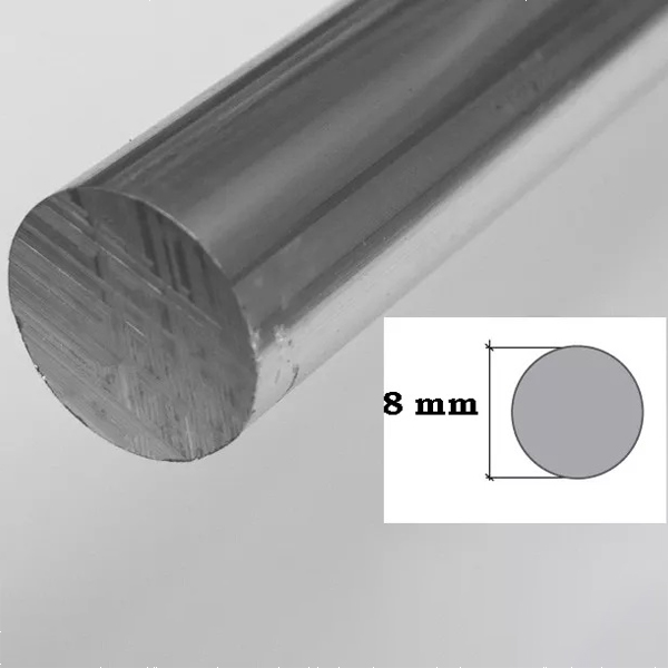 1m Long Aluminium Round Bar Rod 