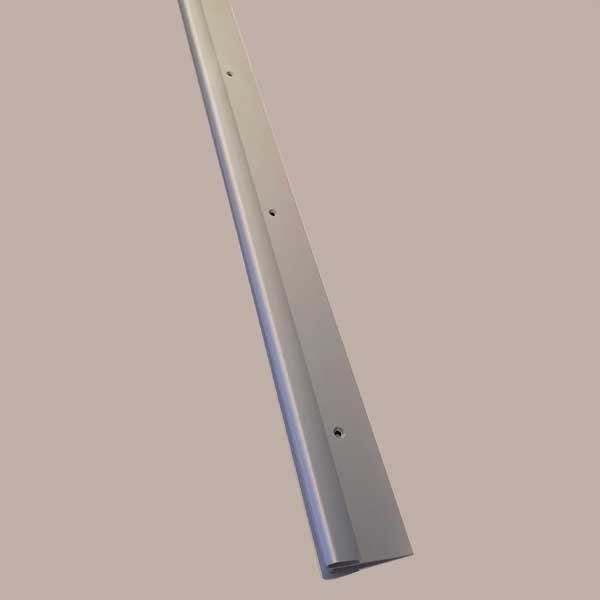 Aluminium Stair Nosing Edge Trim Anodised for 14 to 16mm Floors