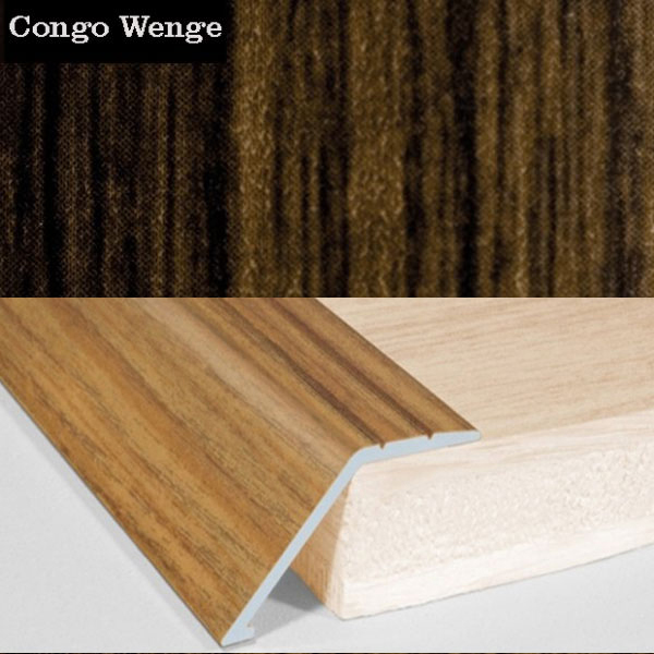 Aluminium Wood Effect Door Floor Trim Carpet Threshold Ramp