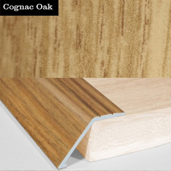 Aluminium Wood Effect Door Floor Trim Carpet Threshold Ramp