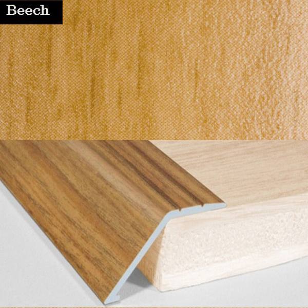 Aluminium Wood Effect Door Floor Trim Carpet Threshold Ramp