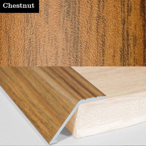 Aluminium Wood Effect Door Floor Trim Carpet Threshold Ramp