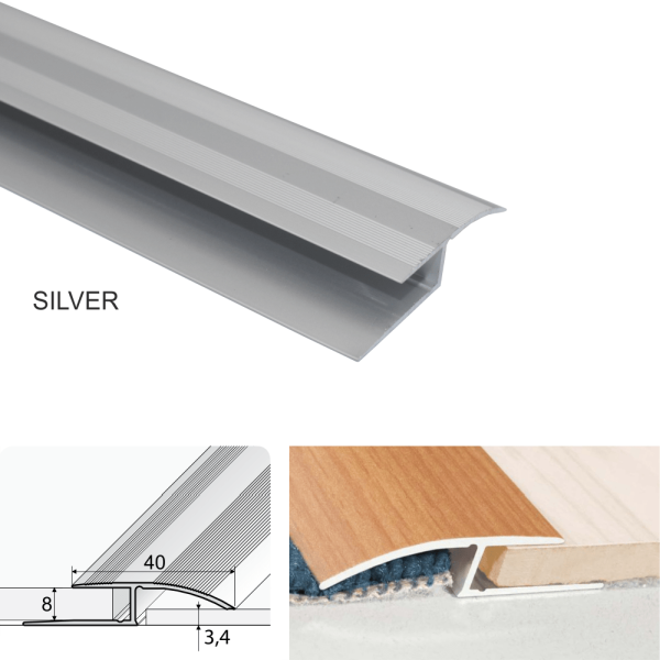 Aluminium Door Thresholds To Join Floor At Different Levels