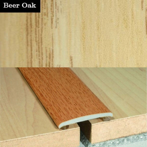 Aluminium Wood Effect Self Adhesive Door Threashold Door Floor Trim