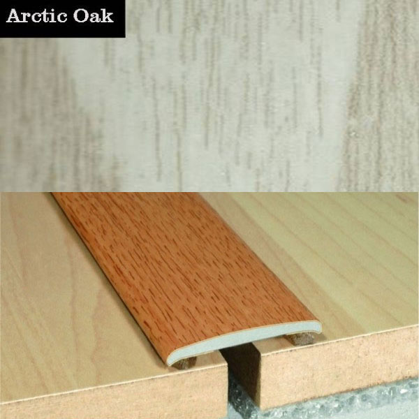 Aluminium Wood Effect Self Adhesive Door Threashold Door Floor Trim