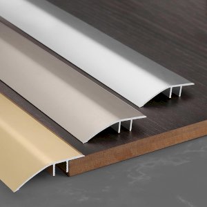 Aluminum Floor Door Bar Transition Strips, Threshold Ramp, Suitable for Doorways Tile Vinyl Floor