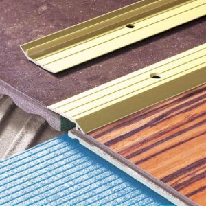 Anodised Aluminium Door Floor Bar Edge Trim Threshold Ramp