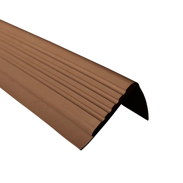 Anti-Slip Bullnose Stair Nosing Rubber Angle Step Edge PVC