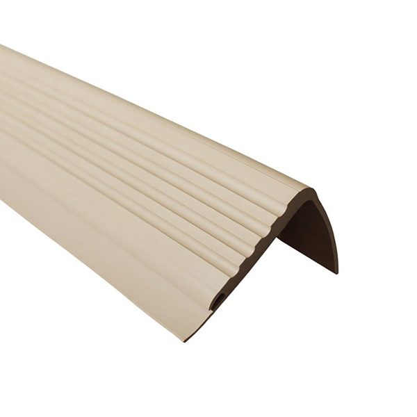 Anti-Slip Bullnose Stair Nosing Rubber Angle Step Edge PVC