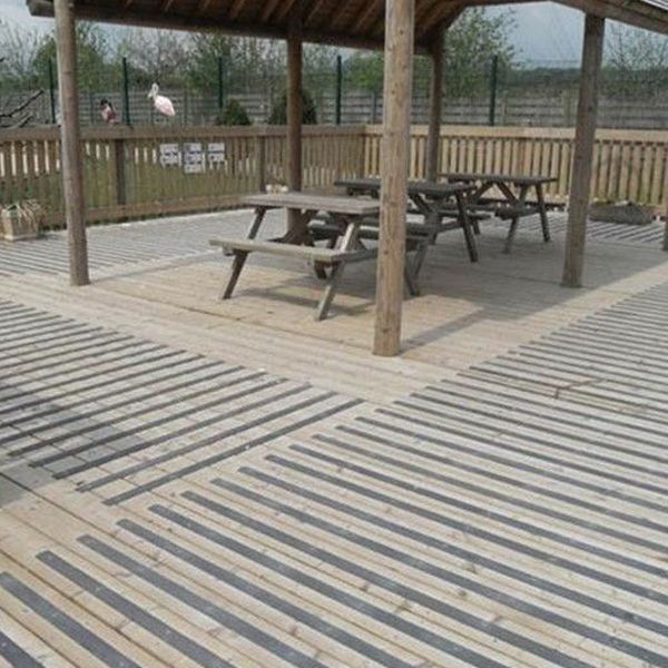 50mm Non Slip Heavy Duty GRP Decking Strips