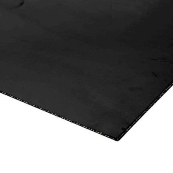 Black Neoprene Diaphragm Single PLY Nylon Insertion Rubber Sheet 1.5m Wide