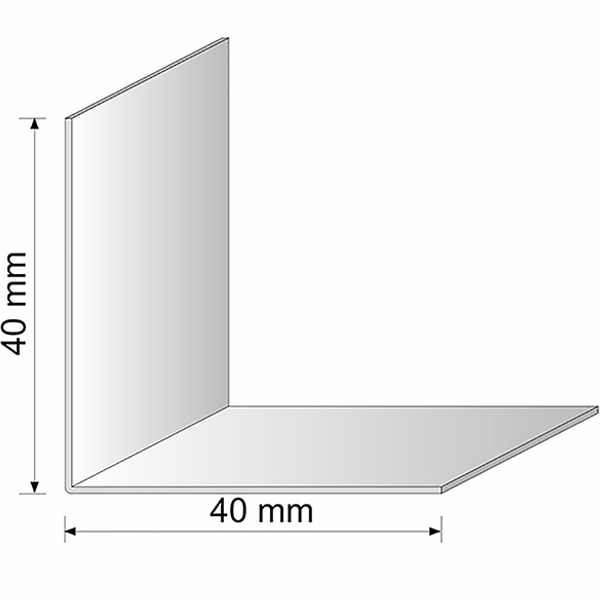 Black Plastic PVC Corner 90 Degree Angle Trim