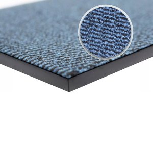 Blue/Black Heavy Duty  Non Slip Barrier Mats Hard Wearing Indoor And Outdoor